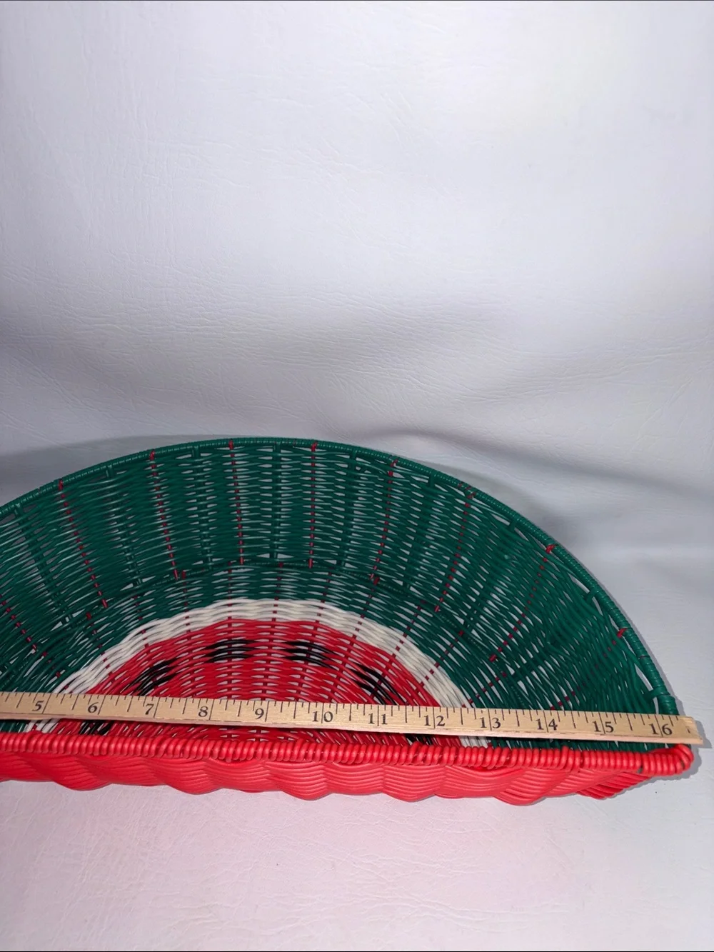 CIroa Hello Summer Resin Watermelon Slice Serving Basket